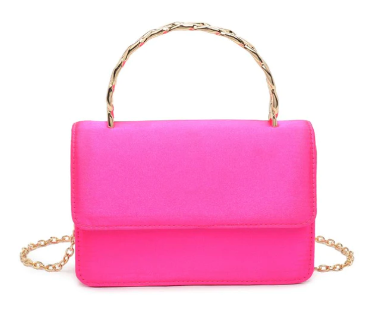 Pink cheap mini purse