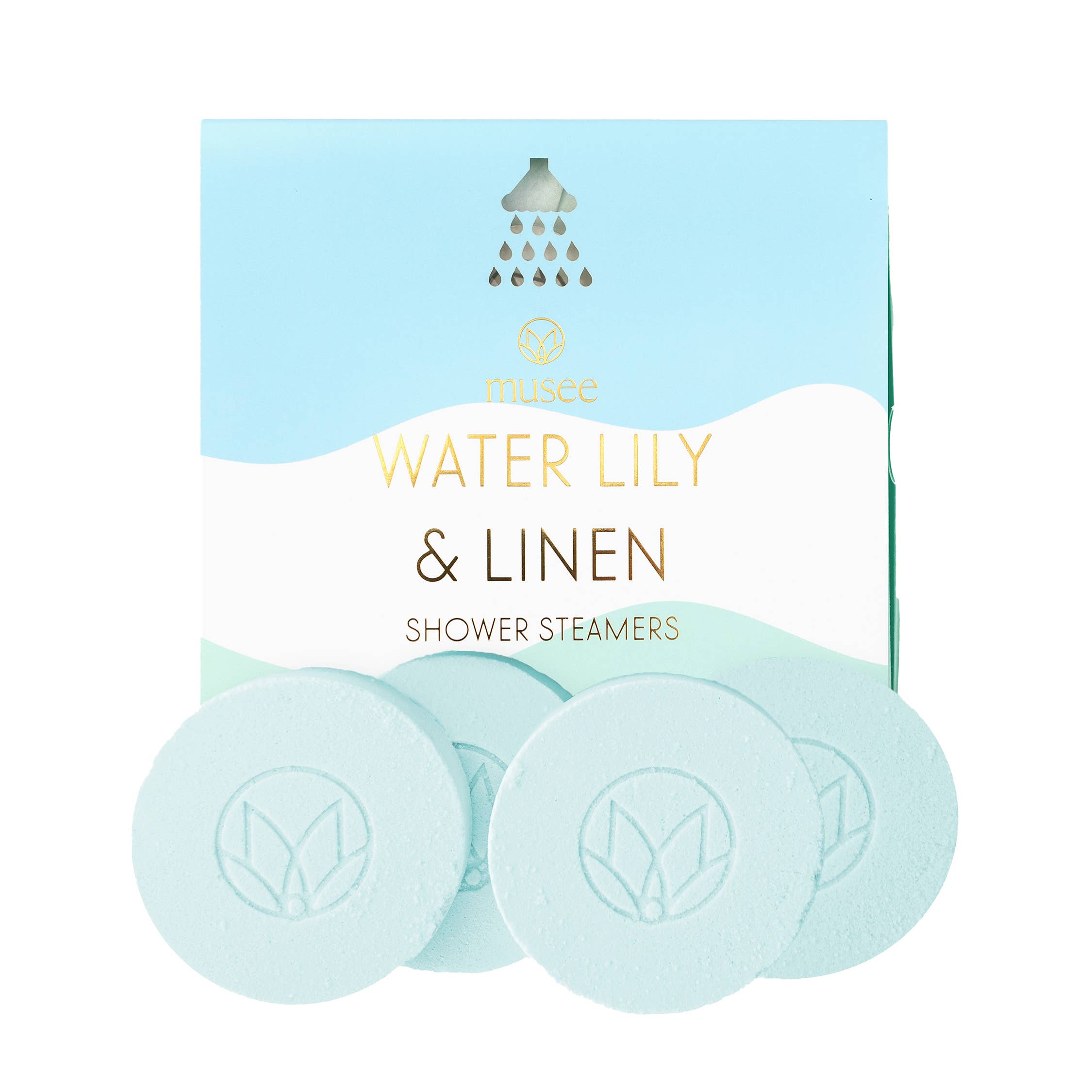 Water Lily & Linen Shower Steamers