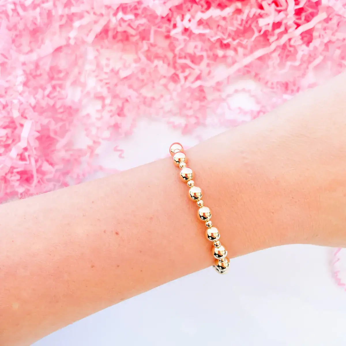 Beaded Blondes - Katy Bracelet in Gold