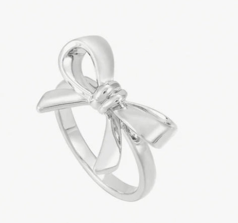 Chelsey - Silver Bow Ring