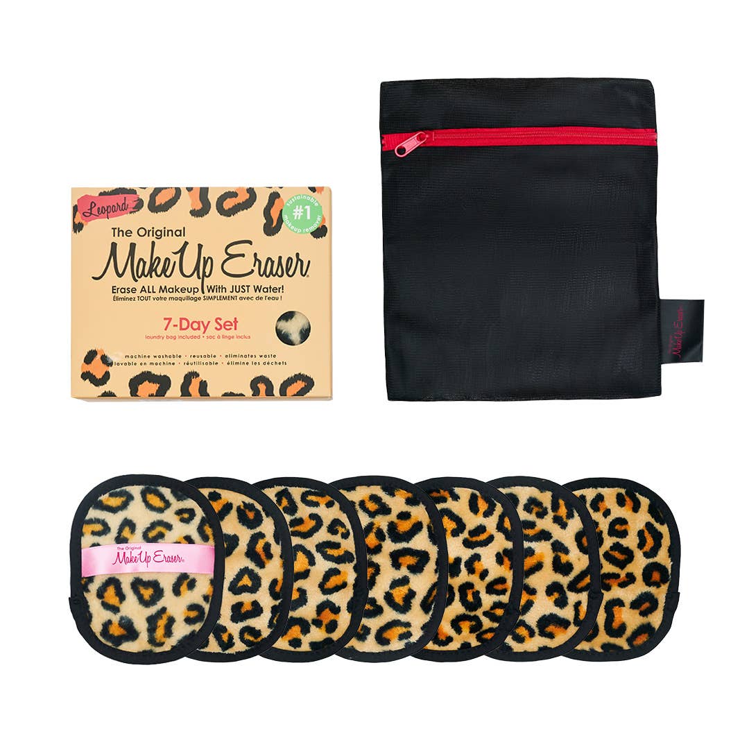 MakeUp Eraser - Leopard 7-Day Set