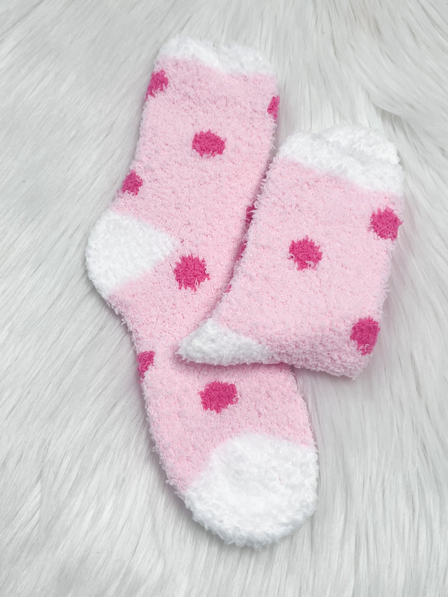 Valentine's Fuzzy Socks