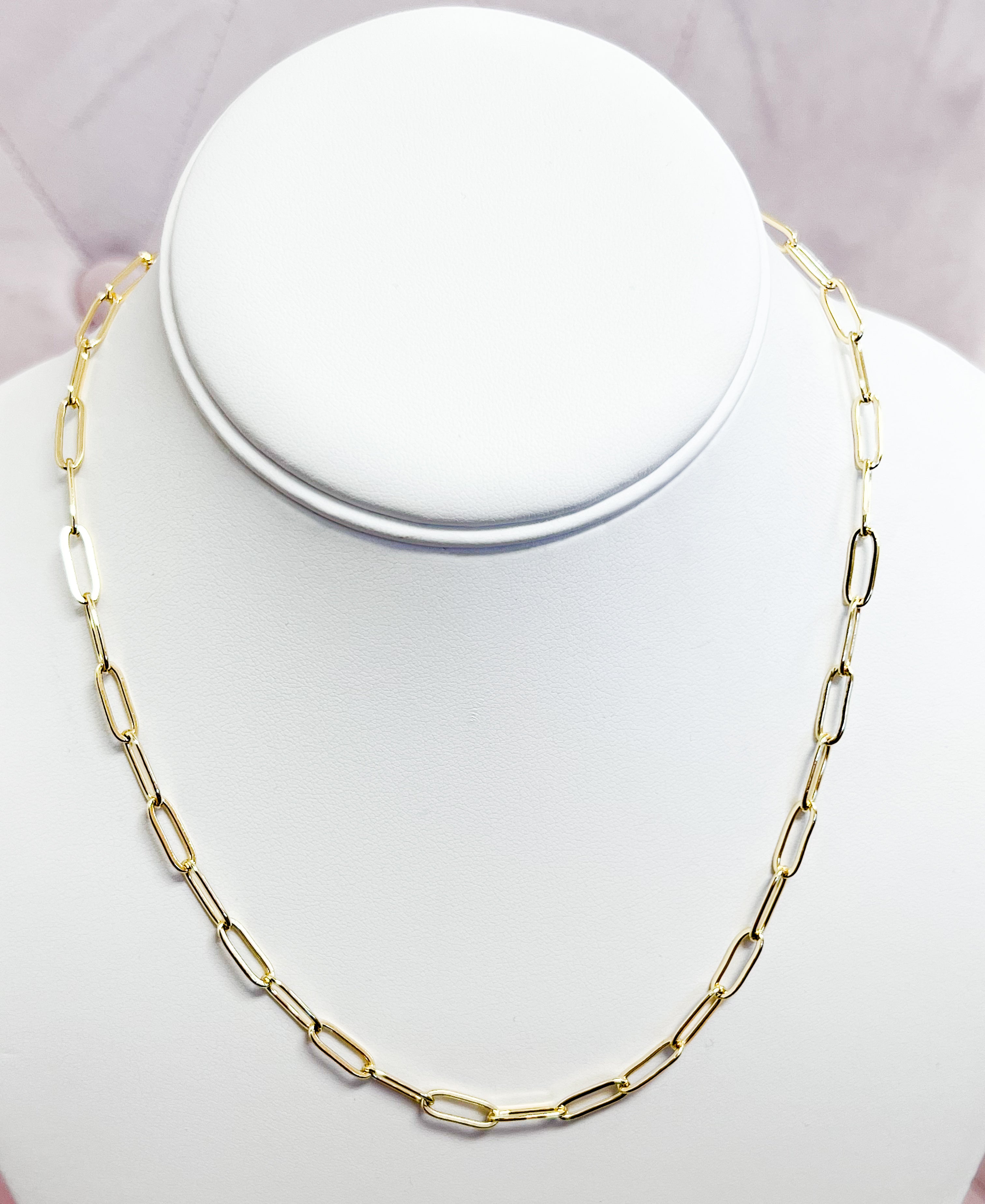 Valerie - Gold Chain Link Necklace