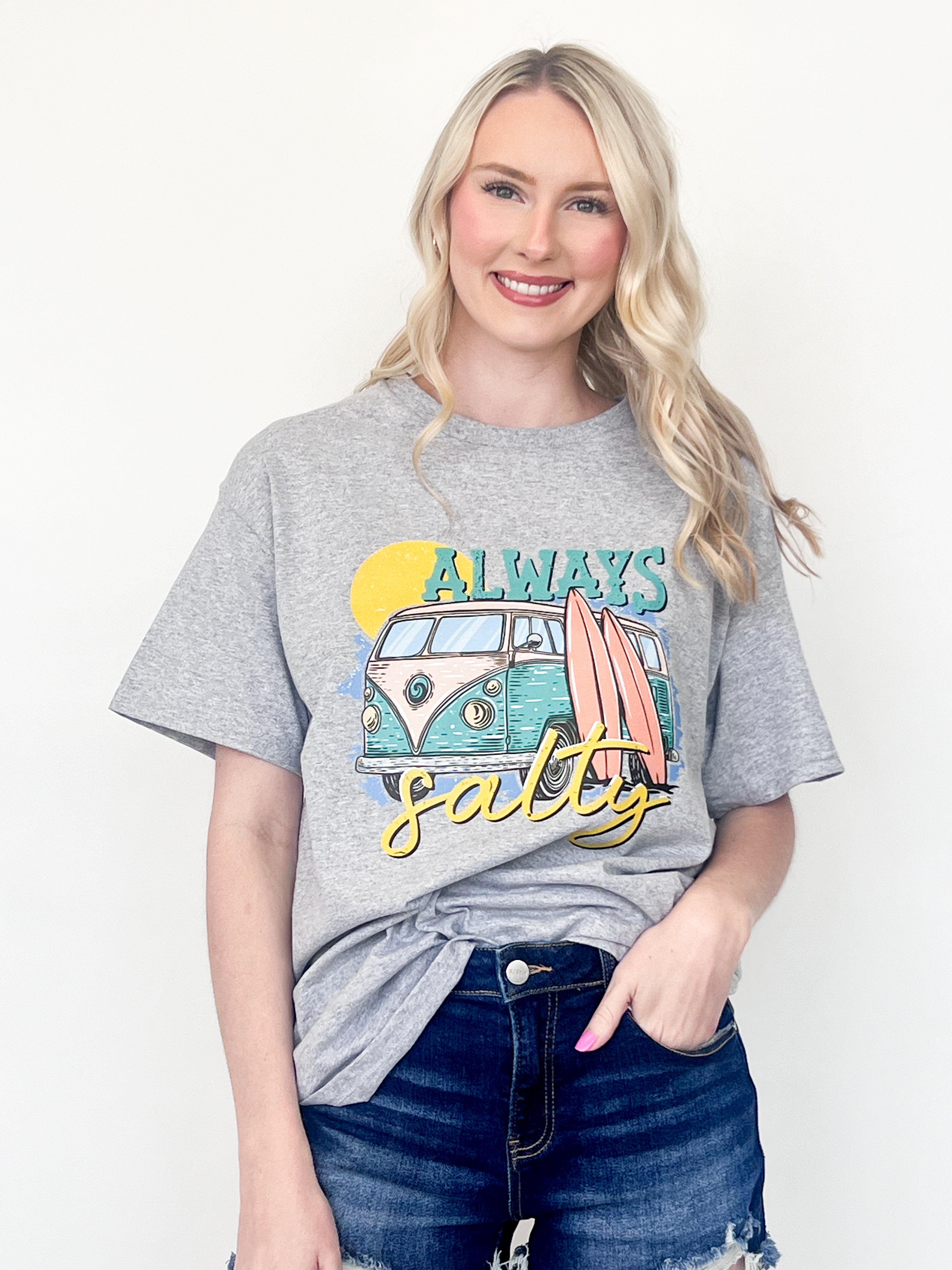 Always Salty Vintage Van Graphic Tee