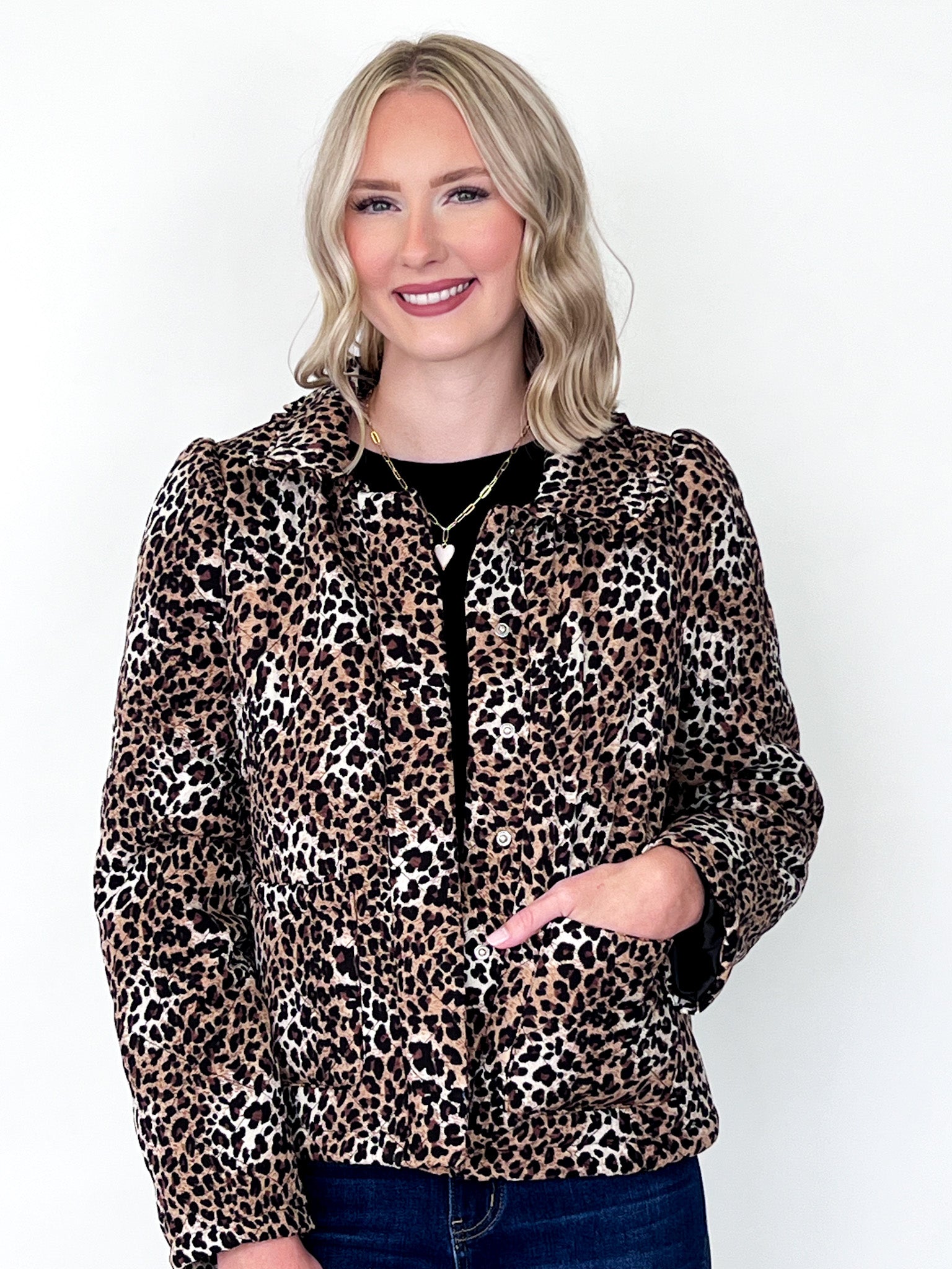 Avery - Leopard Jacket