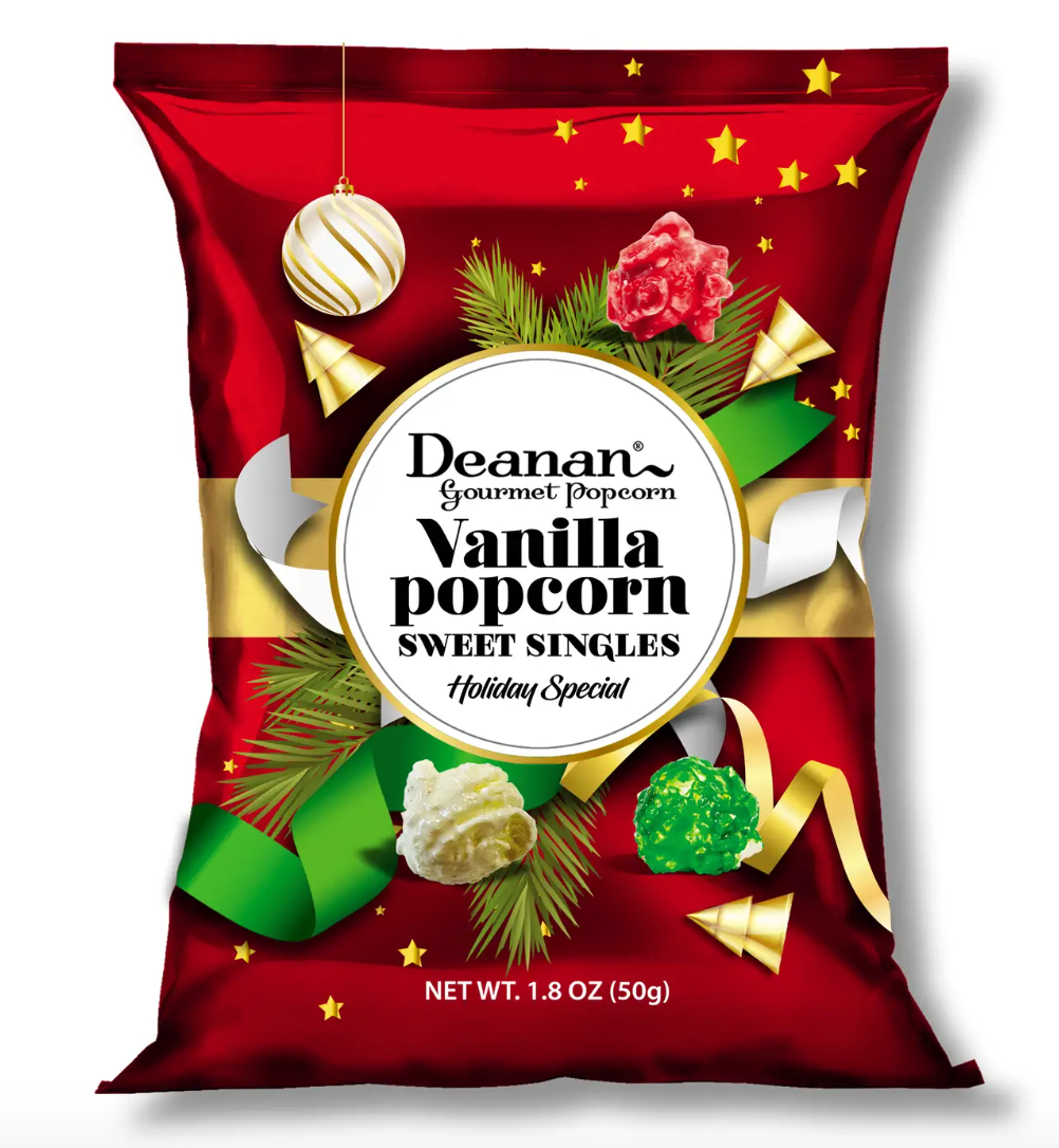 Deanan Gourmet Popcorn - Vanilla (Christmas)