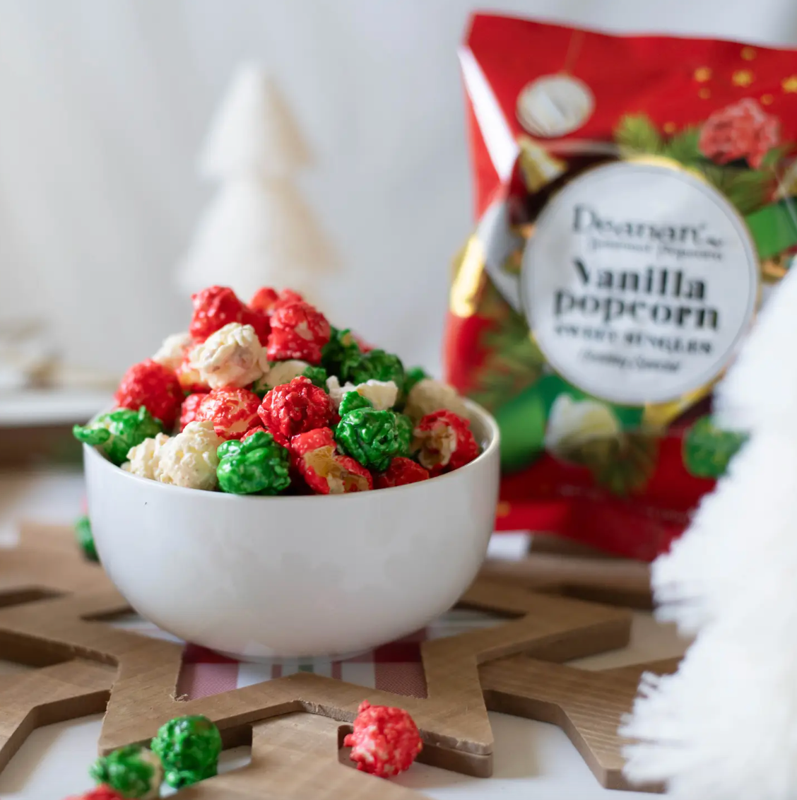 Deanan Gourmet Popcorn - Vanilla (Christmas)