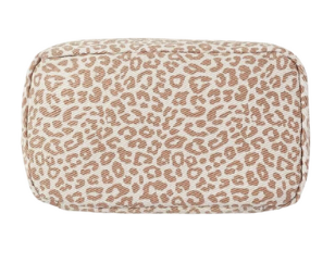 Leopard Travel Cosmetic Case