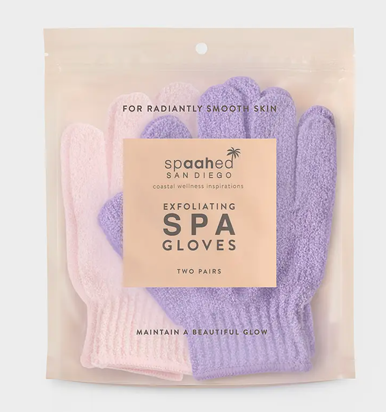 Exfoliating Spa Gloves Set of Two