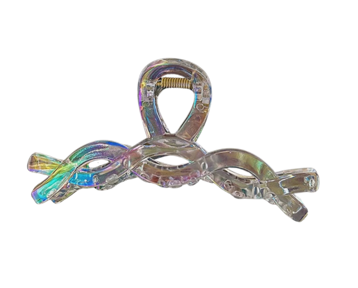 Izzy - Iridescent Claw Clips