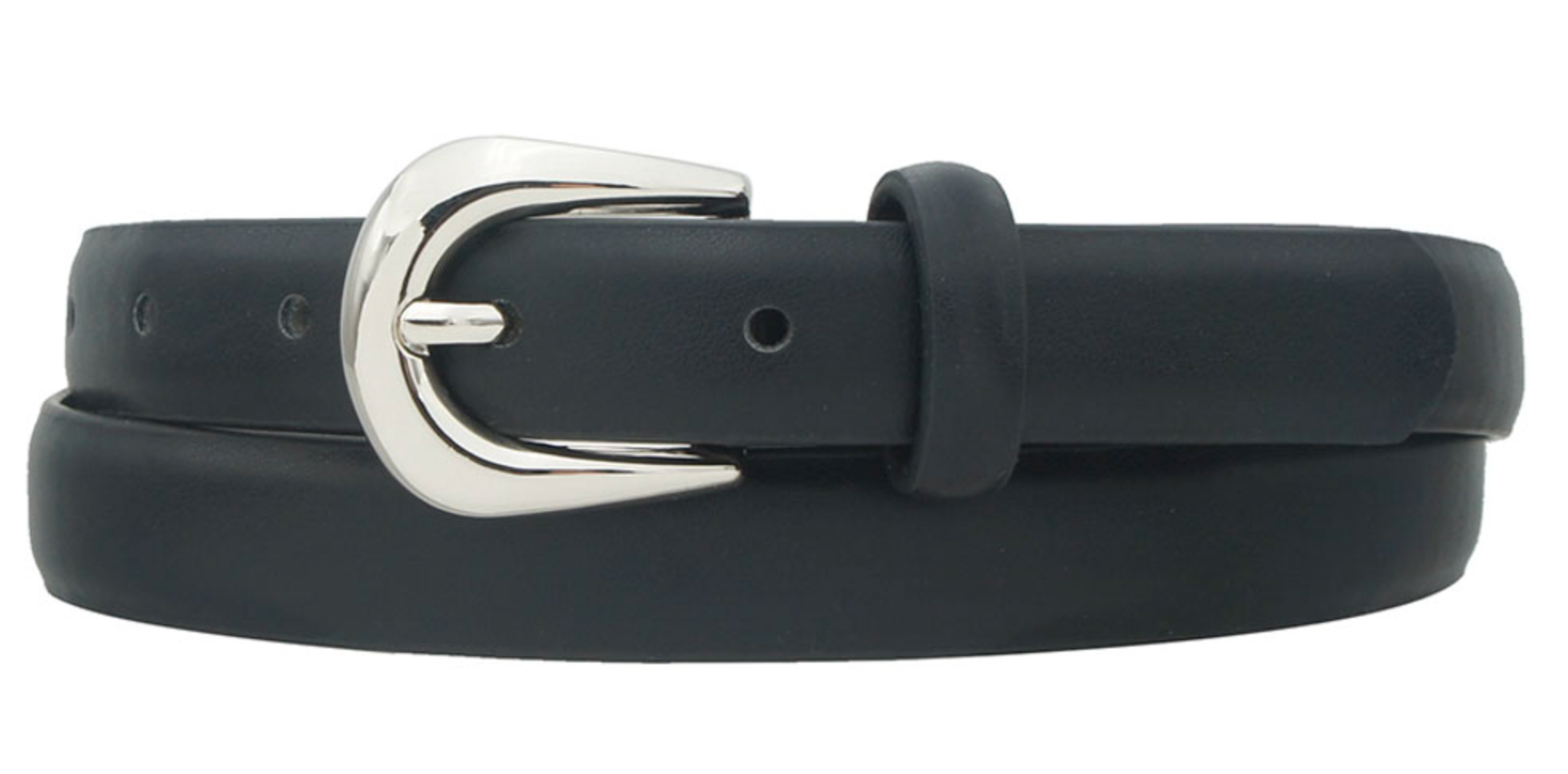 Kimmi - U Shaped Buckle Belt (Black)