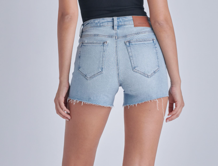 Kenzie - Mid Rise Denim Shorts