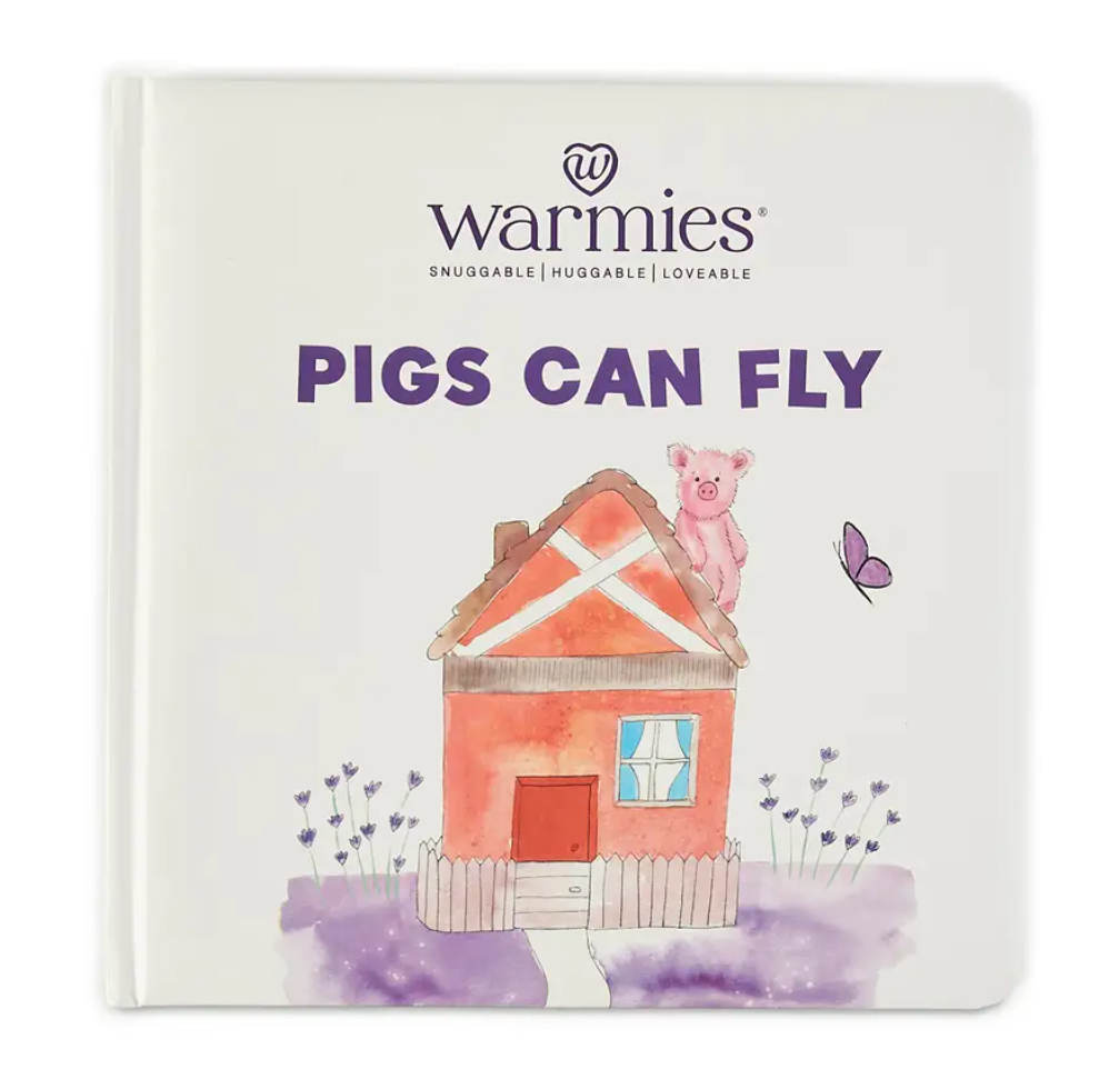 Warmies - Pigs Can Fly Hardback Book