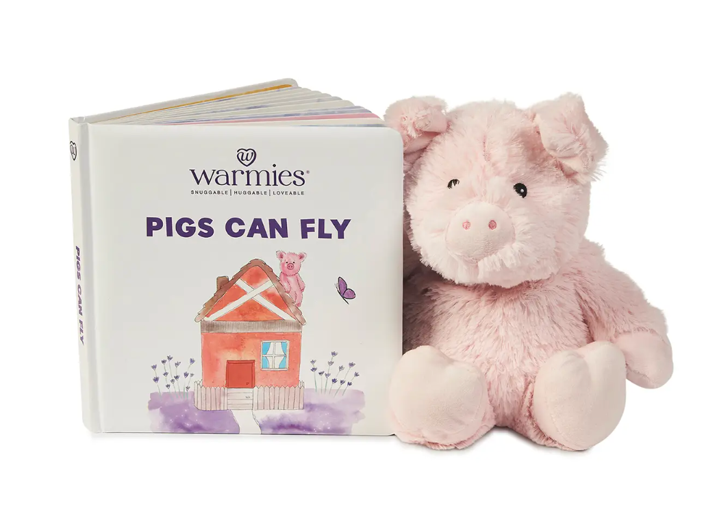 Warmies - Pigs Can Fly Hardback Book