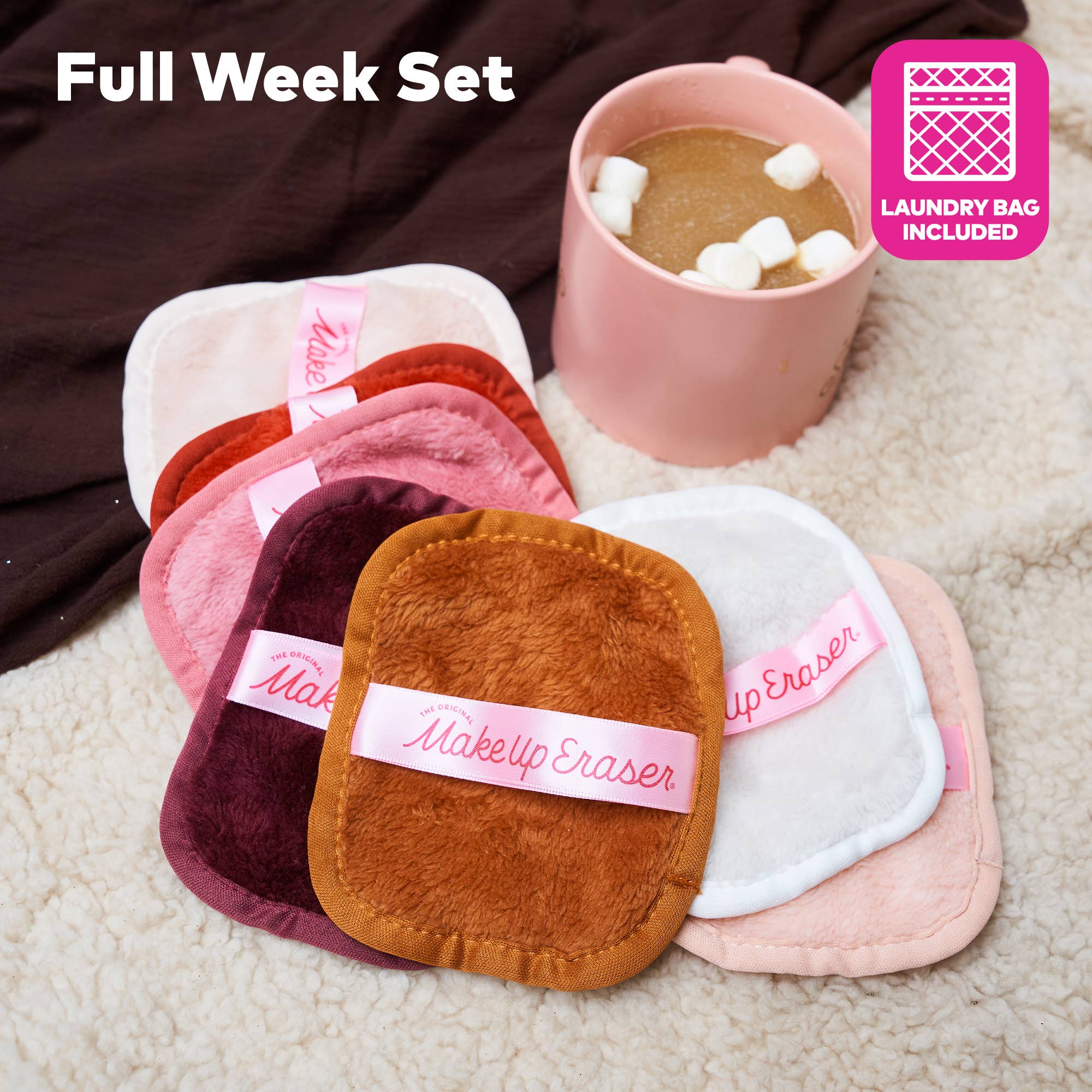 MakeUp Eraser - Hot Cocoa 7-Day Set