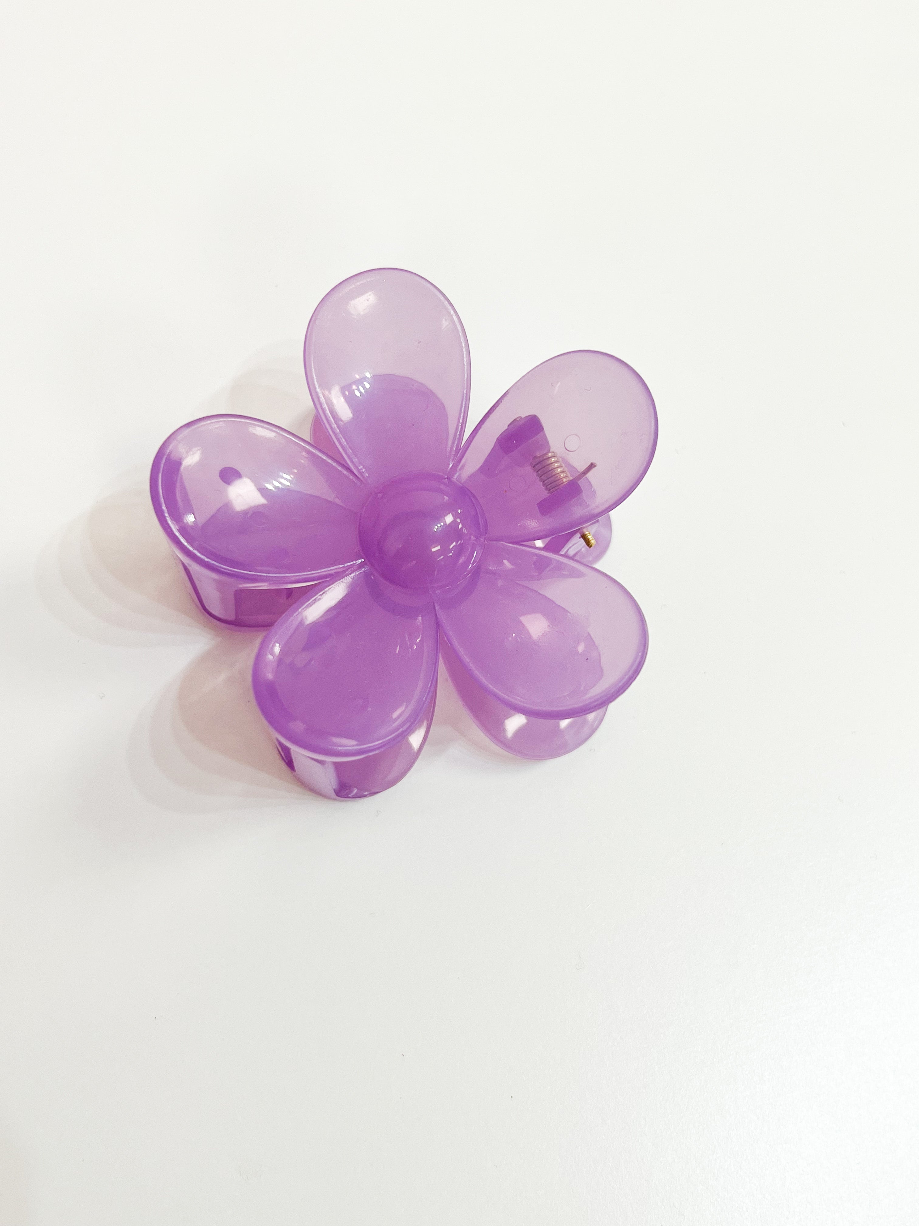 Tia - 3" Flower Hair Claw Clip