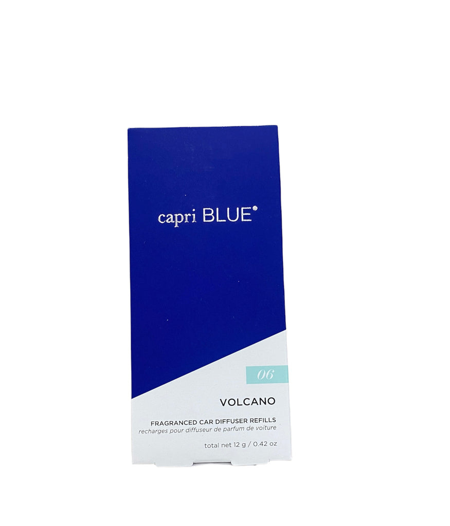 Capri Blue Fragranced Car Diffuser + Refill in Volcano Scent