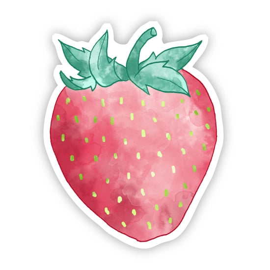 Strawberry Vinyl Sticker