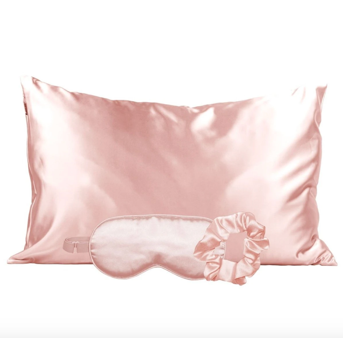 Kitsch - Satin Sleep Set (Blush)