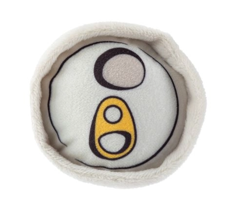 Dog Toy - Muttlennial Mango White Paw