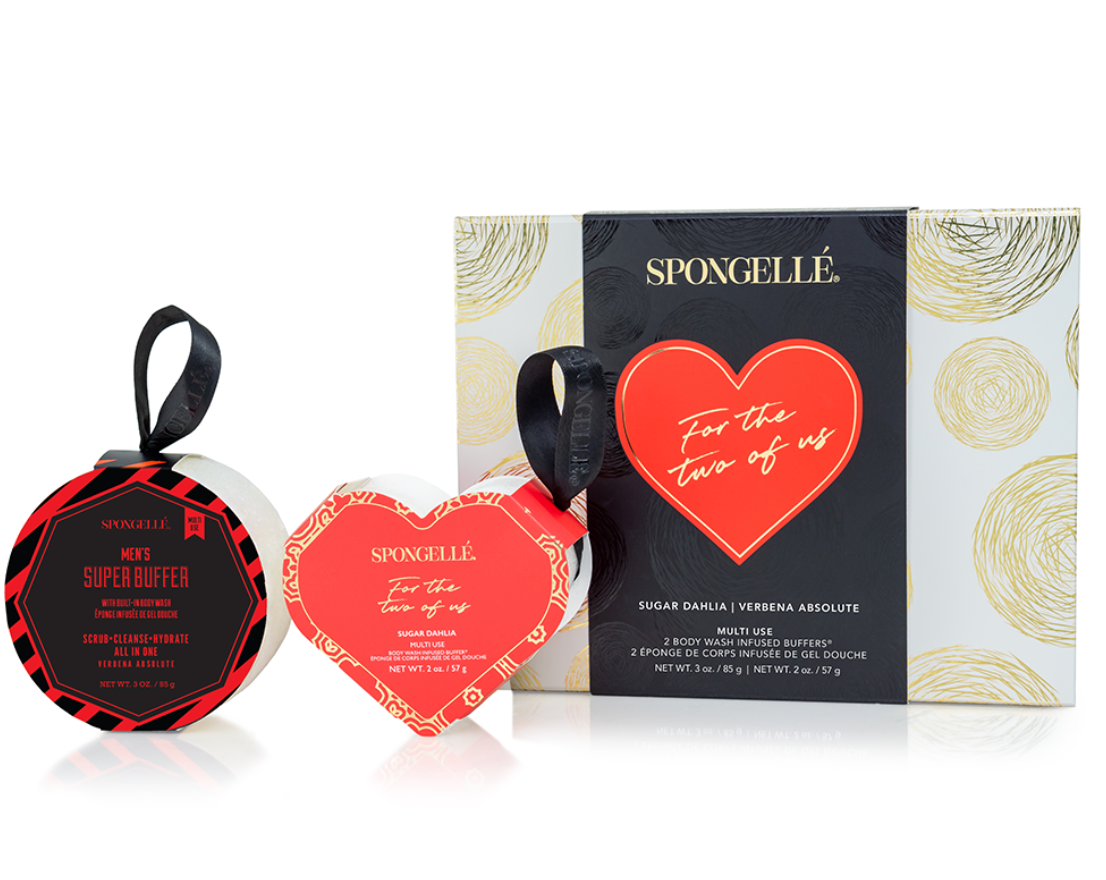 Spongellé - For The Two Of Us Valentine's Day Gift Set