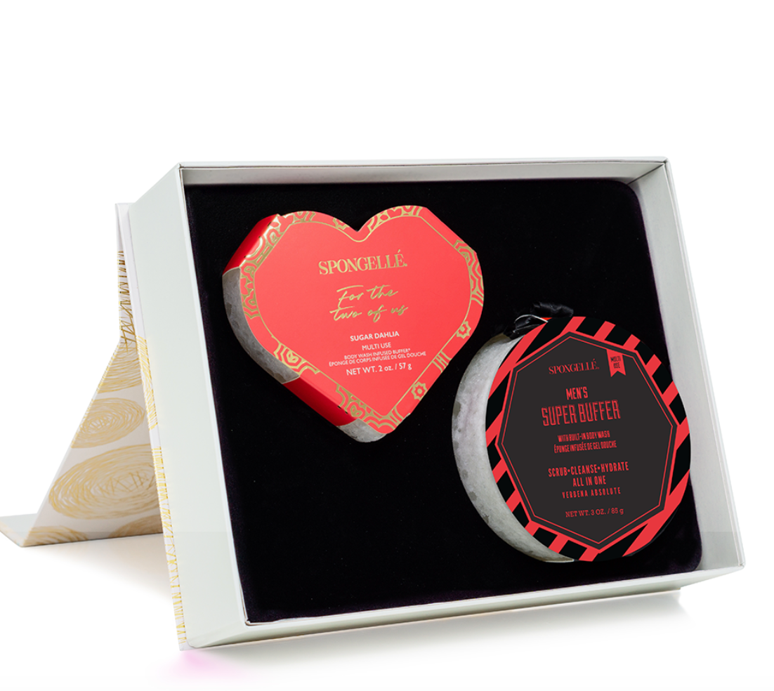 Spongellé - For The Two Of Us Valentine's Day Gift Set