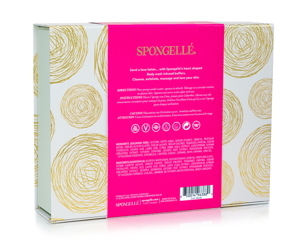 Spongellé - Love Always Valentine's Day Gift Set