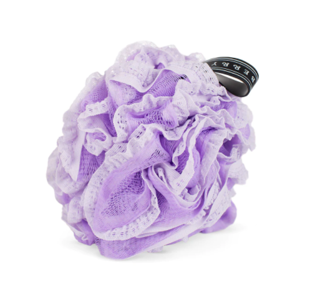 Lacy Loofah Mesh Sponge