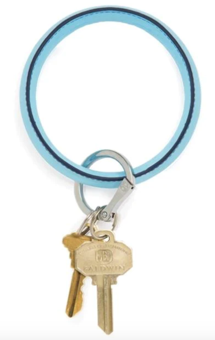 Big O Leather Key Ring