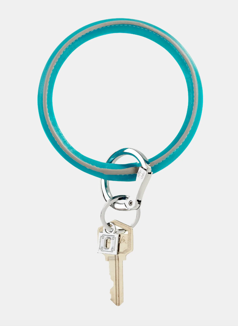 Big O Leather Key Ring