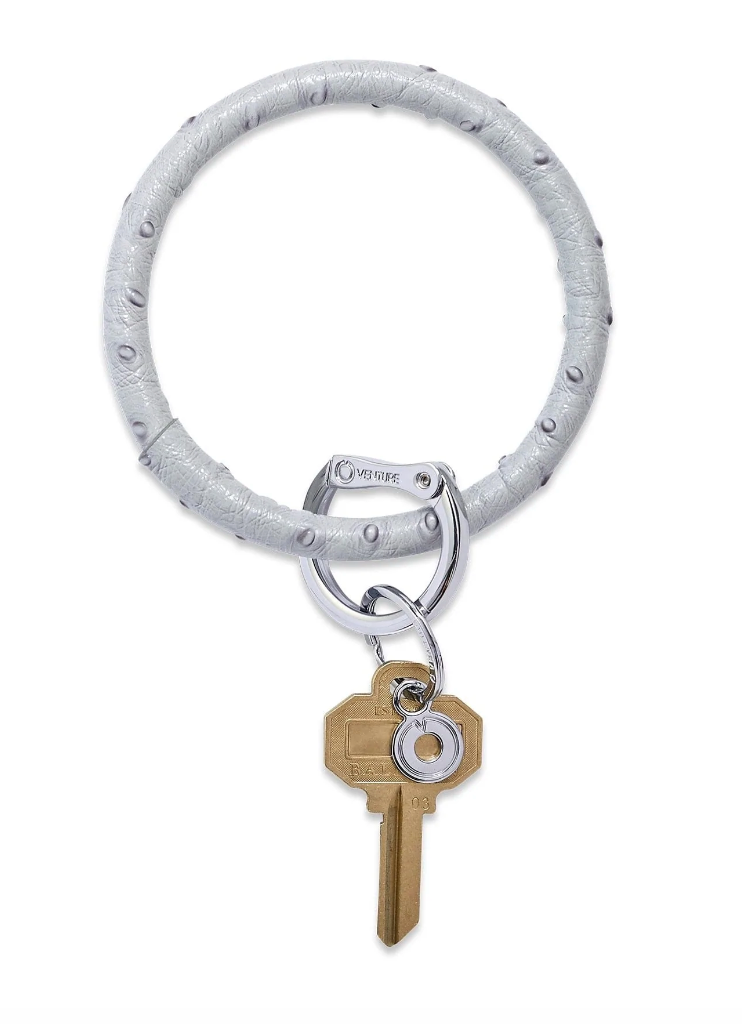 Big O Leather Key Ring