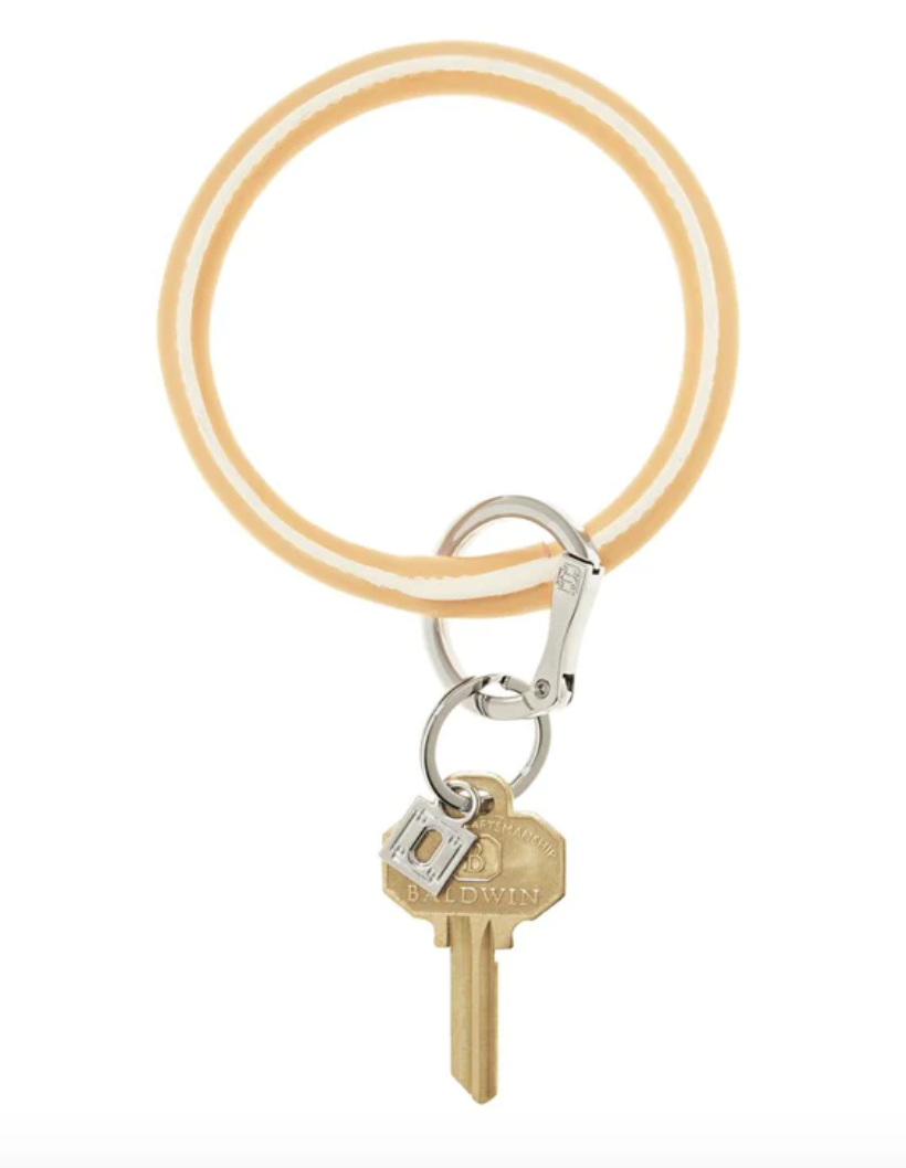 Big O Leather Key Ring