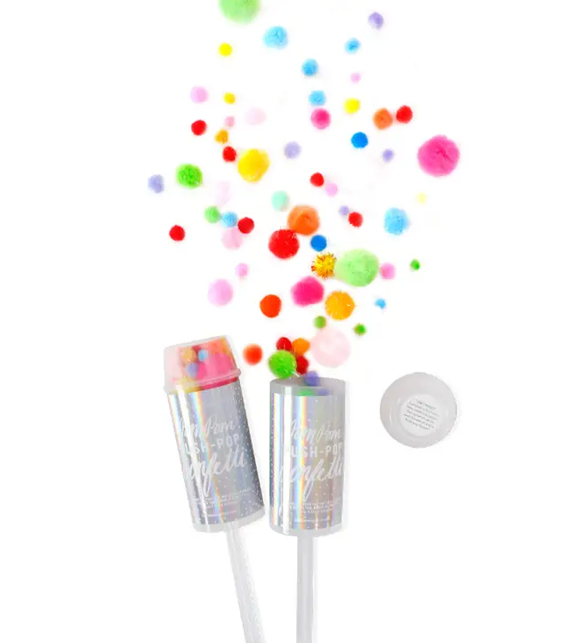 Push-Pop Confetti - Pom Pom