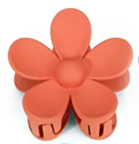 Tia - 3" Flower Hair Claw Clip