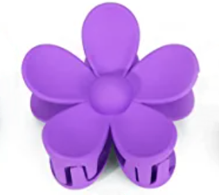 Tia - 3" Flower Hair Claw Clip