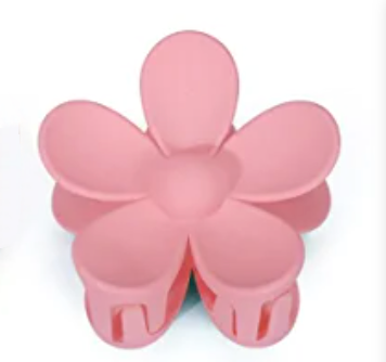 Tia - 3" Flower Hair Claw Clip