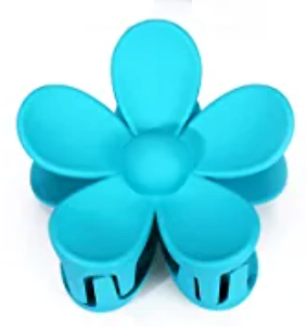 Tia - 3" Flower Hair Claw Clip