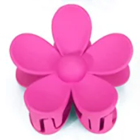 Tia - 3" Flower Hair Claw Clip