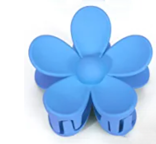 Tia - 3" Flower Hair Claw Clip