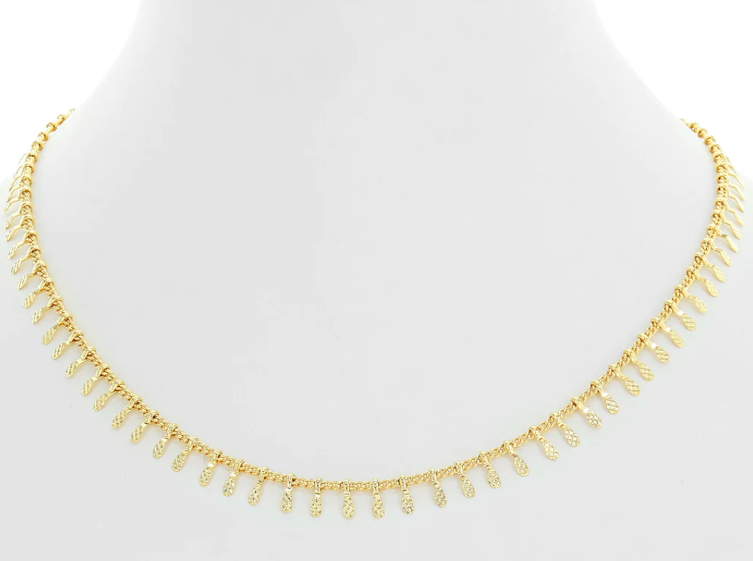 Mandy - Detailed Gold Chain